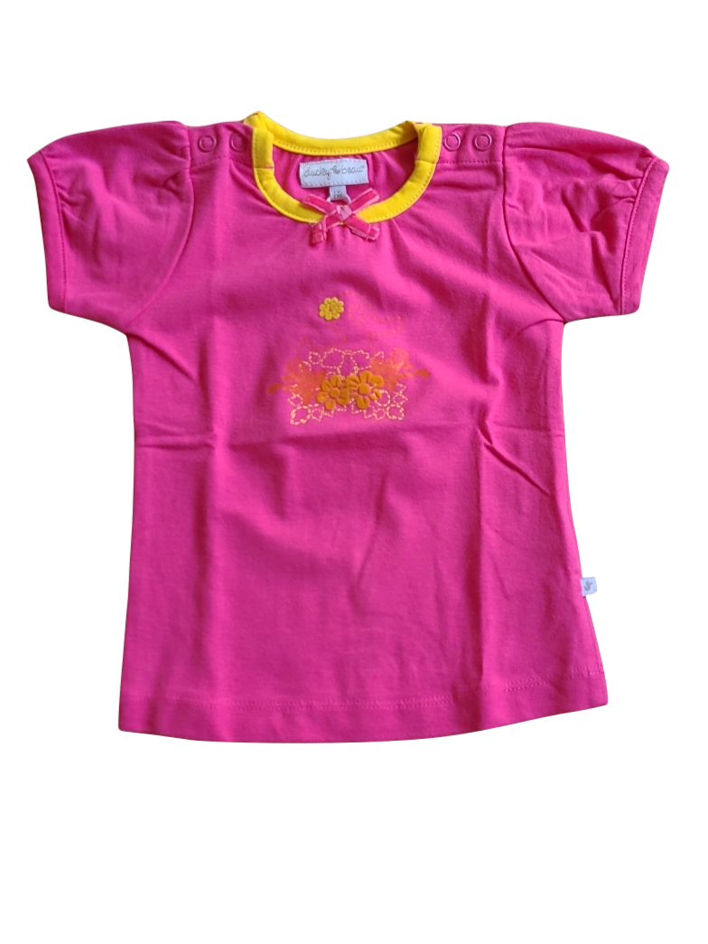 T-shirt Ducky Beau Fuchsia