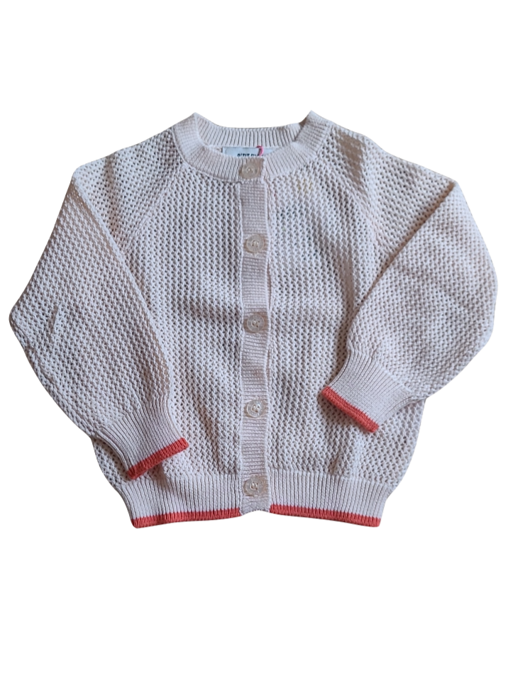 Gilet Tricot Filou &amp; Friends Zalm