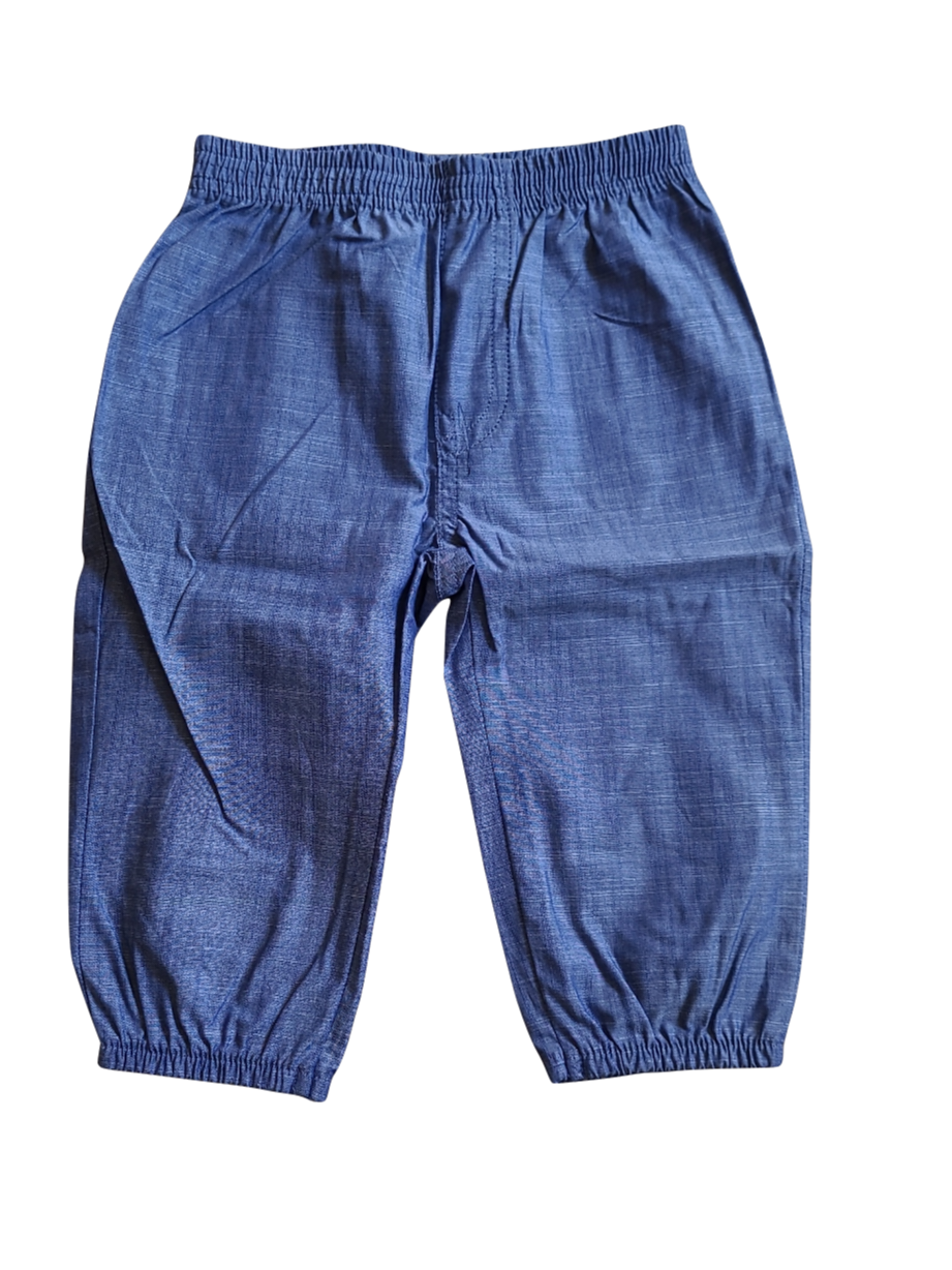 Broek Kant Gymp Blauw