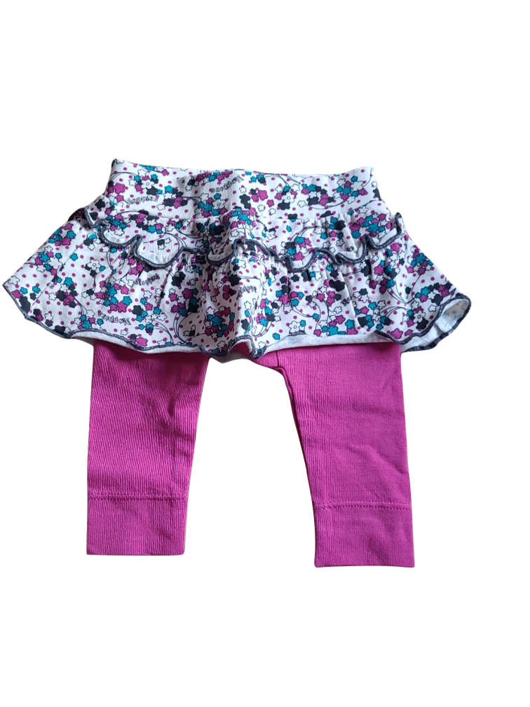 Rok + Legging Noppies Fuchsia Bedrukt