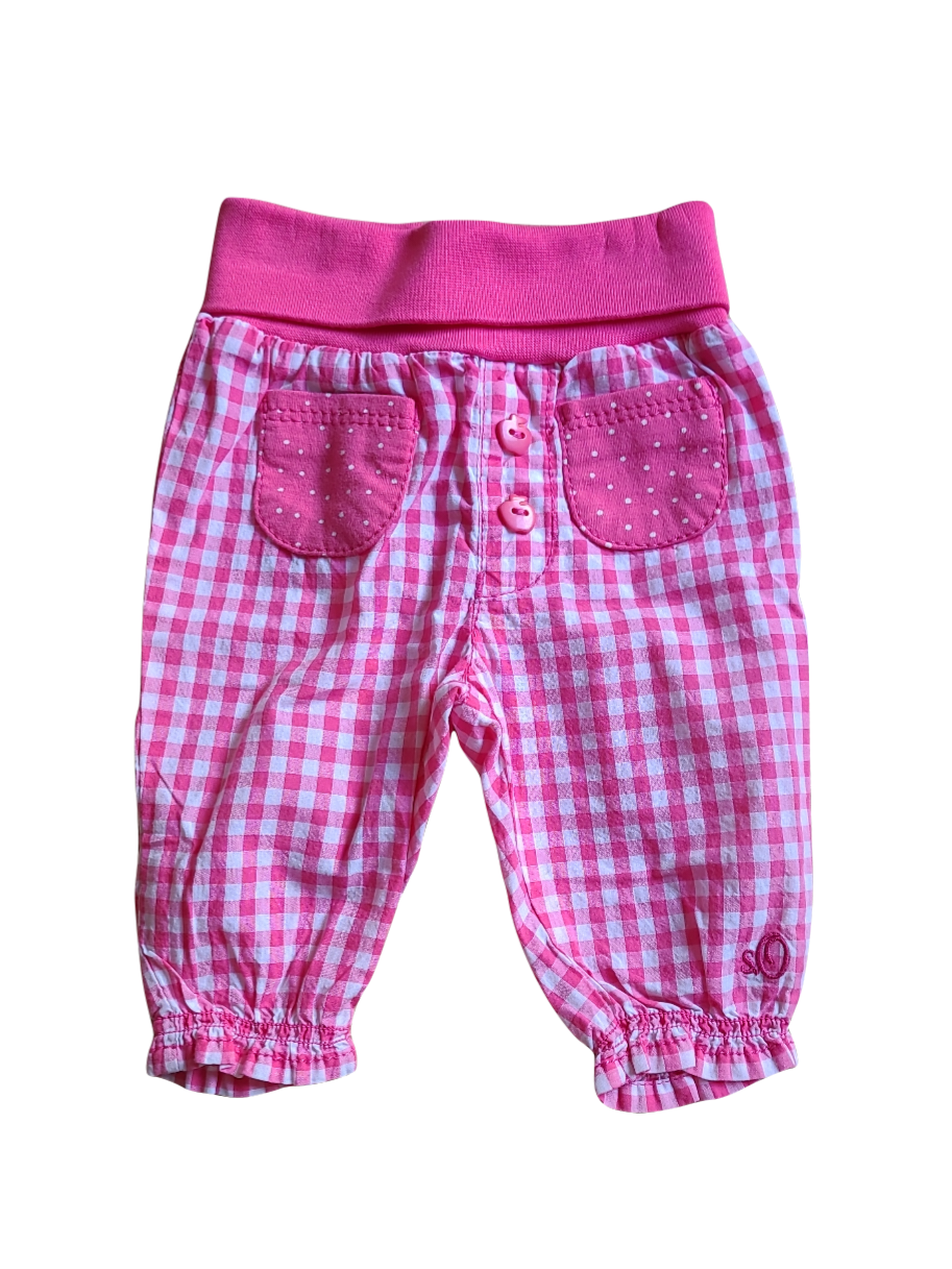 Broek S-Oliver Roos Geruit