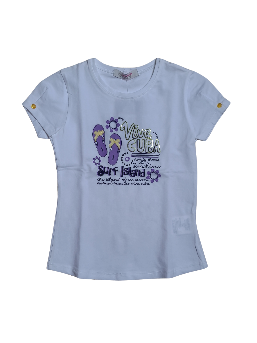 T-shirt &quot;Viva Cuba&quot; Gymp Wit