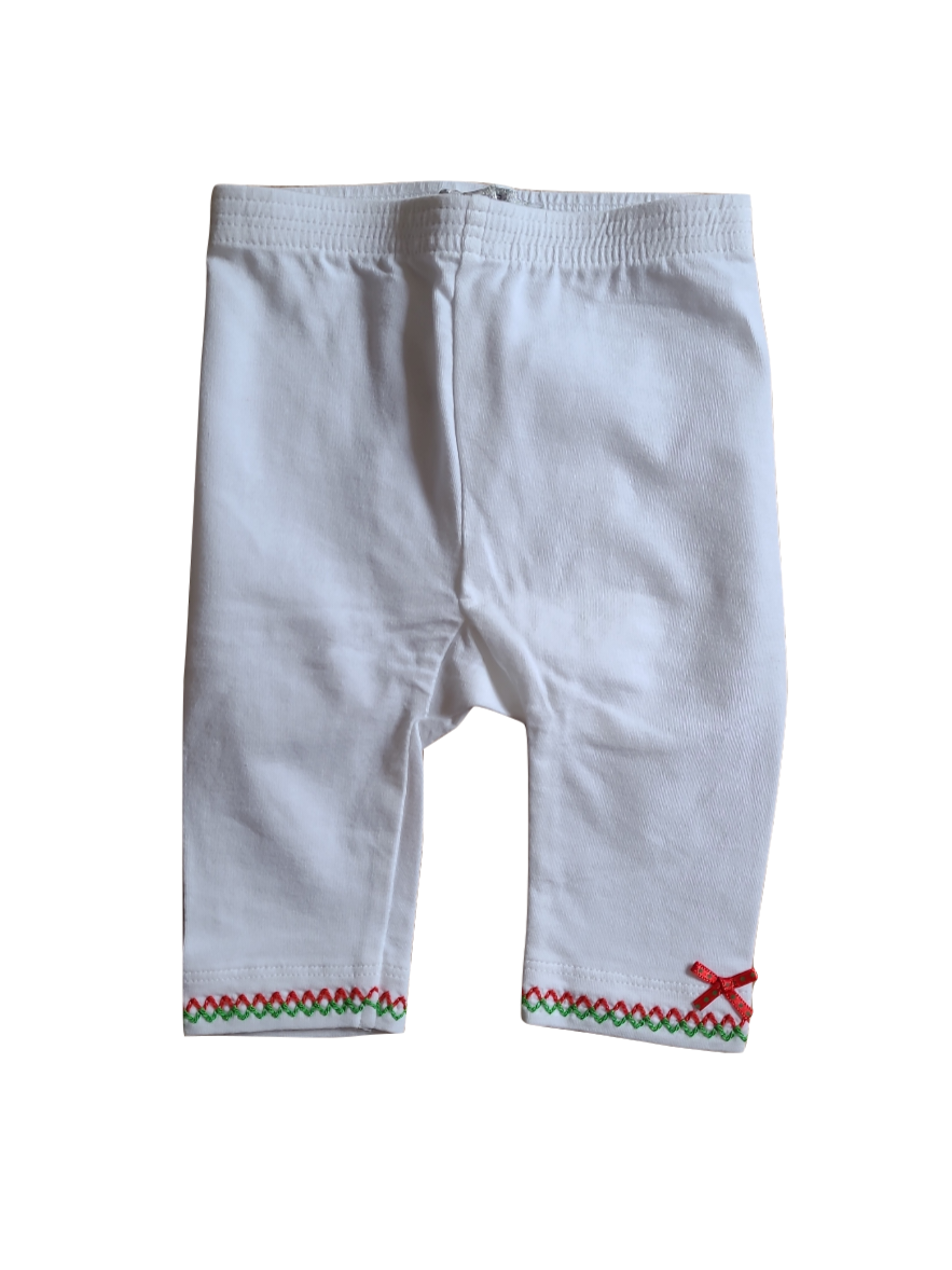 Legging Strikje Gymp Wit