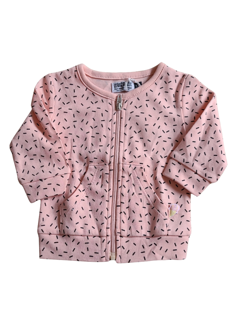 Gilet &quot;Sprinkles&quot; Zero 2 Three Zalm