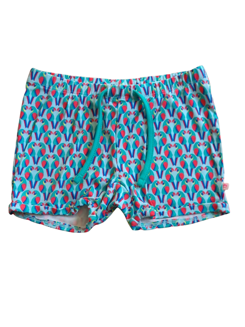 Short &quot;Papegaai&quot; Someone Aqua