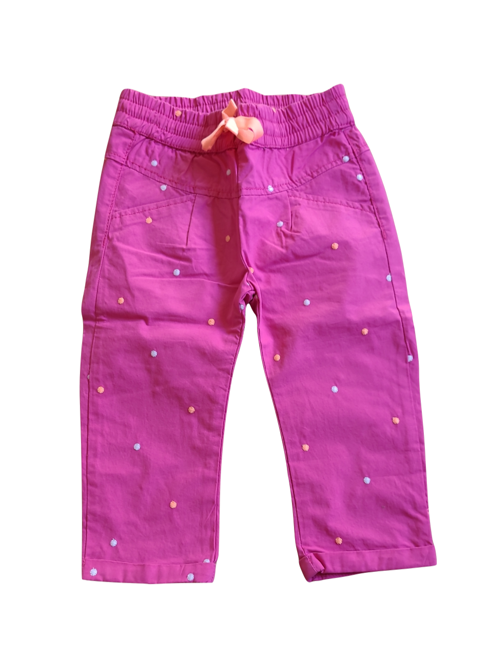 Broek &quot;Dots&quot; S-Oliver Framboos