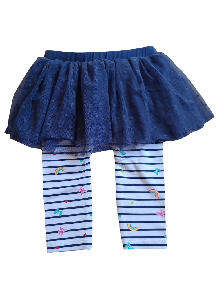 Rok/Legging &quot;Vlinder&quot; S-Oliver Blauw
