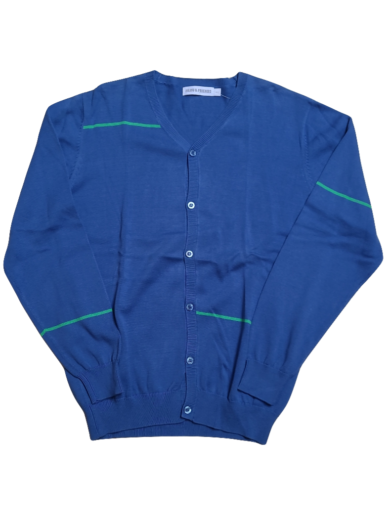 Gilet Tricot Filou &amp; Friends Petrol