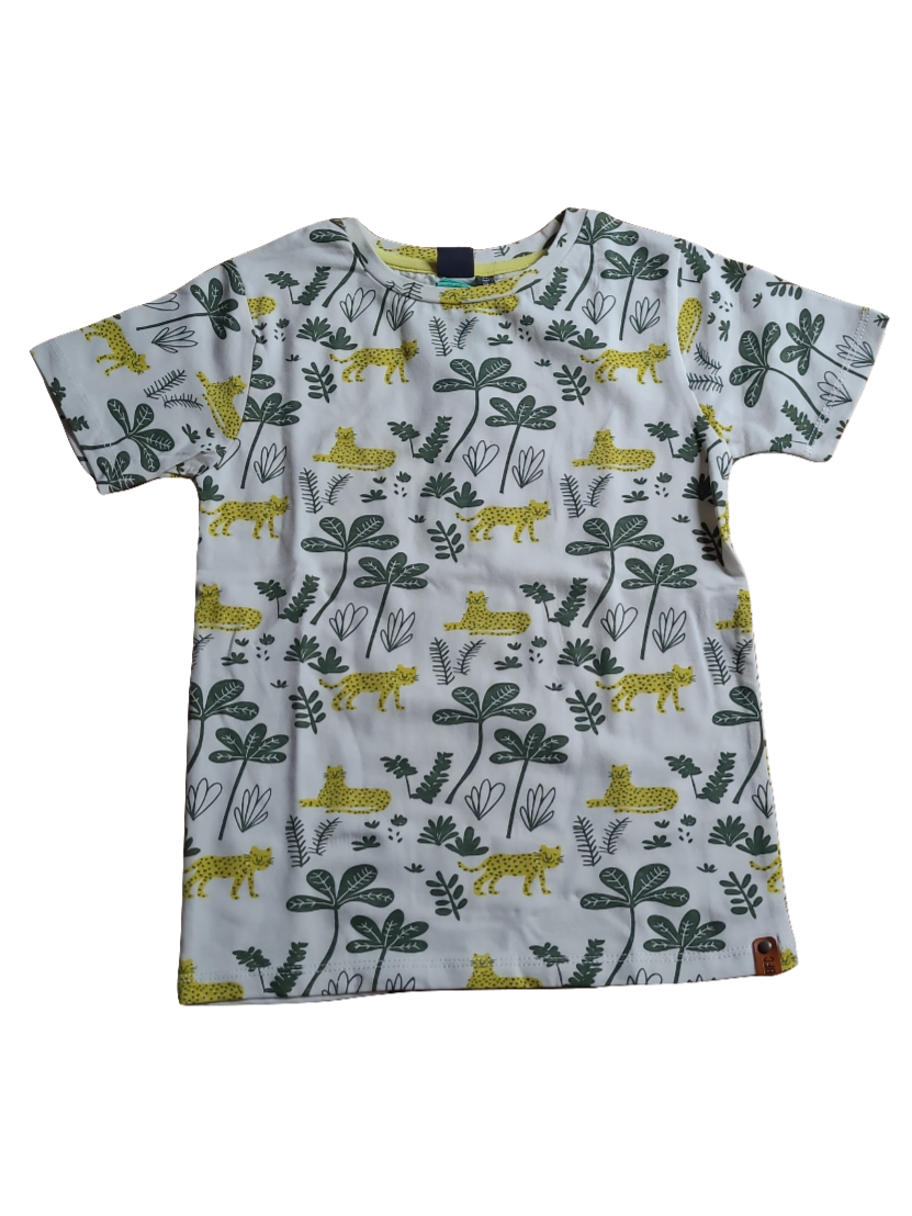 T-shirt &quot;Jungle&quot; Babyface Ecru