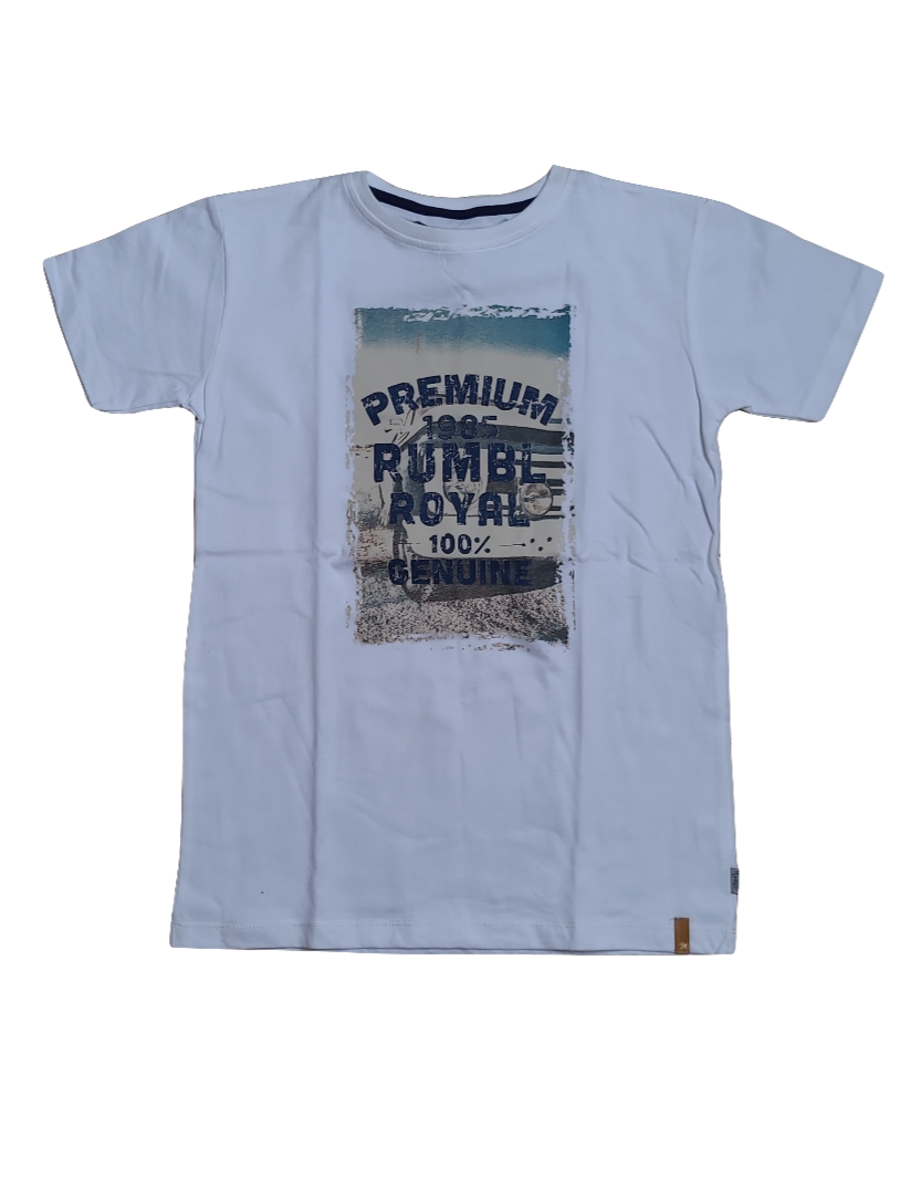T-shirt &quot;Premium&quot; Rumbl Wit
