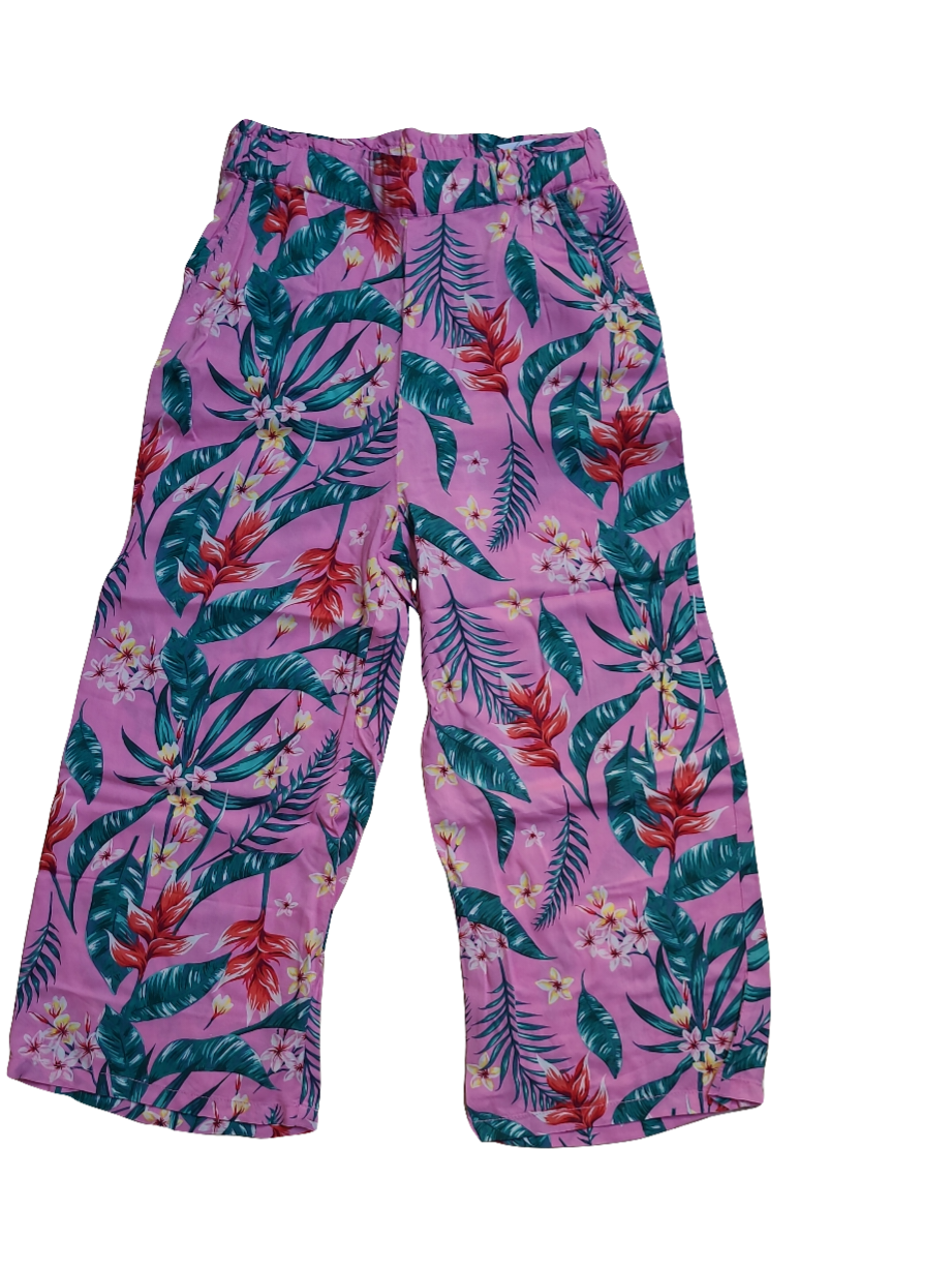 Broek Bloemen S-Oliver  Roos