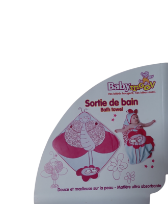 Badcape "Vlinder"