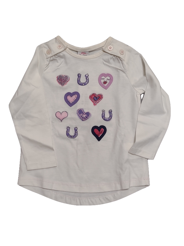 T-shirt L/M &quot;You&quot; S-Oliver Ecru
