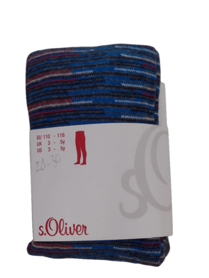 Collants S-Oliver Blauw Bedrukt