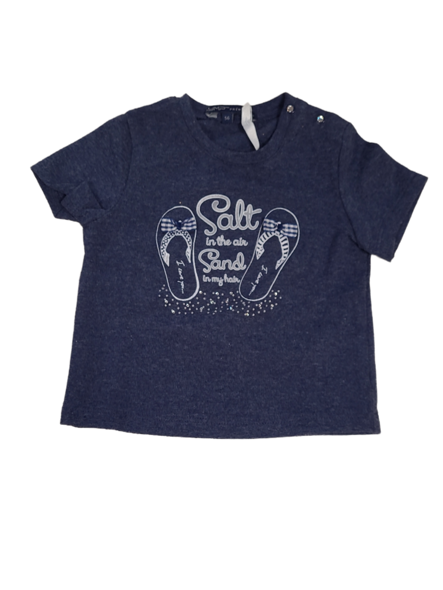 T-shirt &quot;Salt In The Air&quot; Gymp Marine