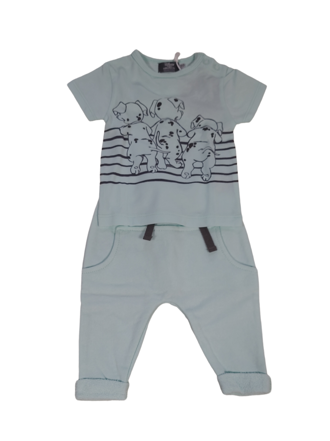 Set T-shirt &quot;Dalmatiers&quot; + Broek Disney Mint