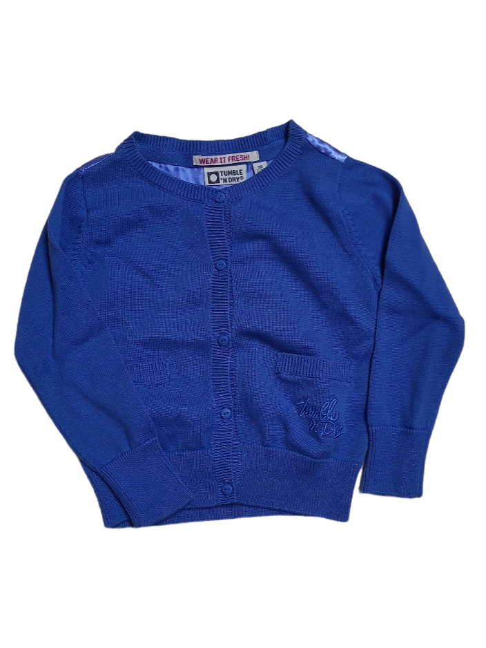 Gilet Achterkant Satijn Tumble &#39;N Dry Blauw