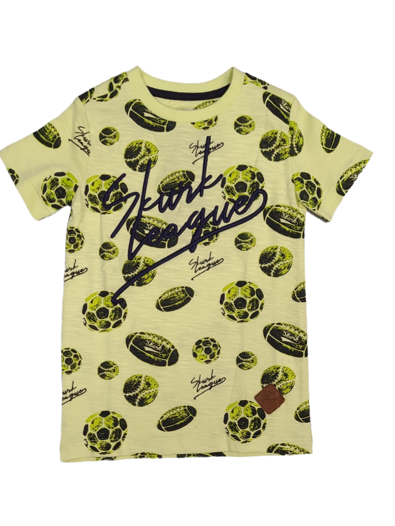 T-shirt &quot;Skurk Leagues&quot; Skurk Geel