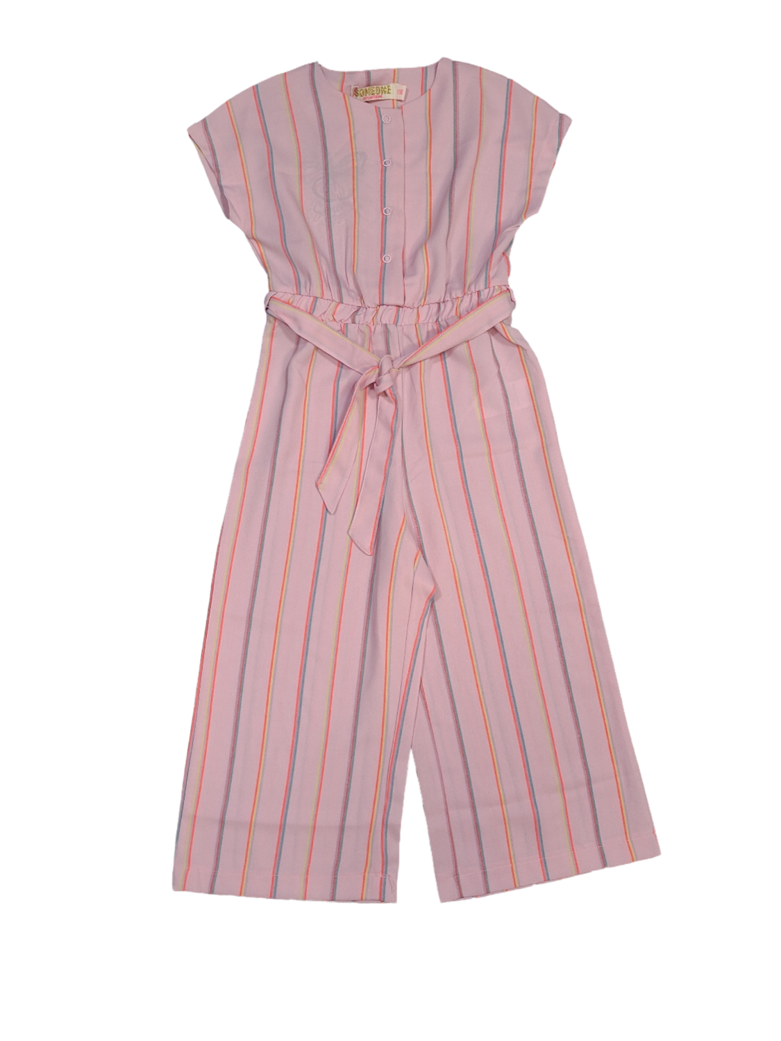Jumpsuit Someone Roos Gestreept