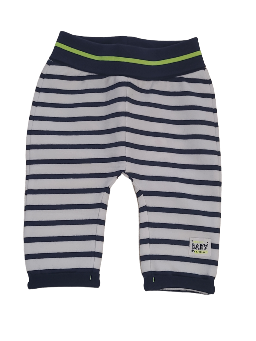 Broek S-Oliver Navy Gestreept