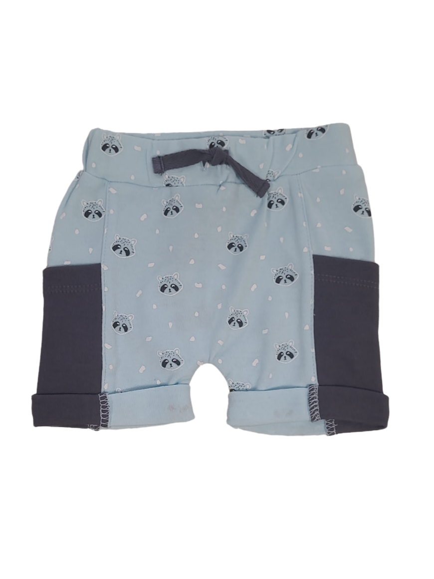 Short &quot;Wasbeer&quot; Zero 2 Three Mint/Grijs