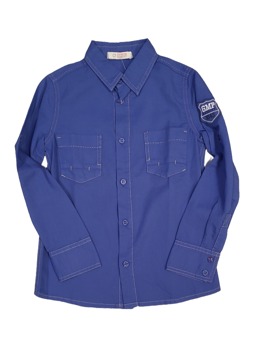 Hemd L/M &quot;J-6 Unit&quot; Gymp Blauw