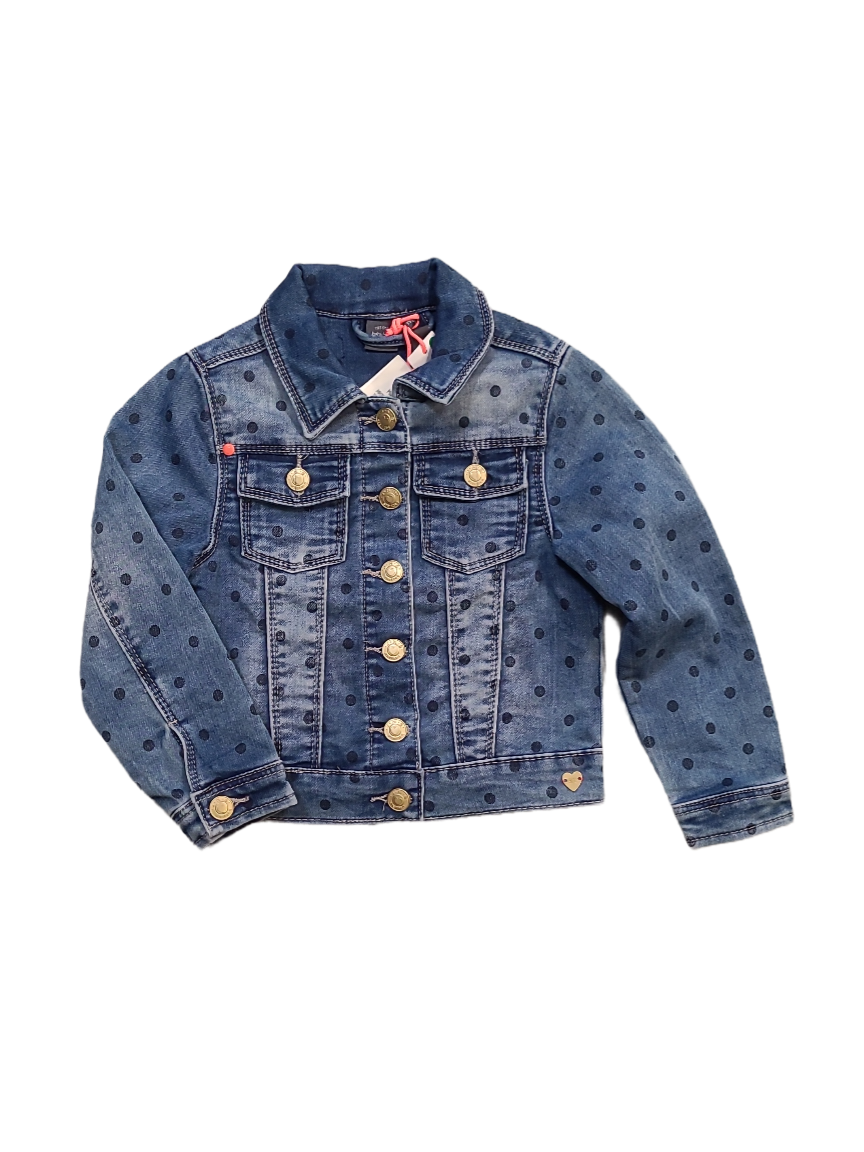 Jeansvest &quot;Stippen&quot; Babyface Blauw