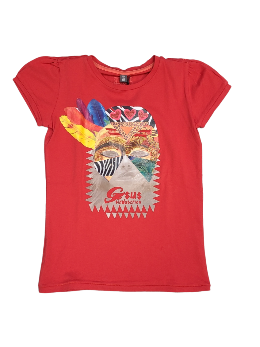 T-shirt &quot;Industrie&quot; Gsus Rood