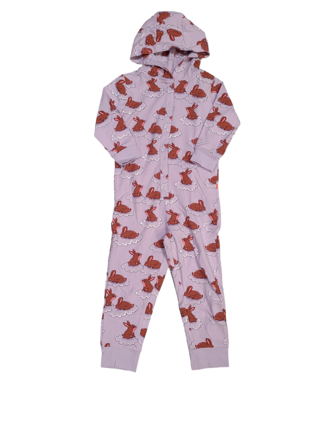 Meisjes Onesie &quot;Rabbits&quot; Someone Lila