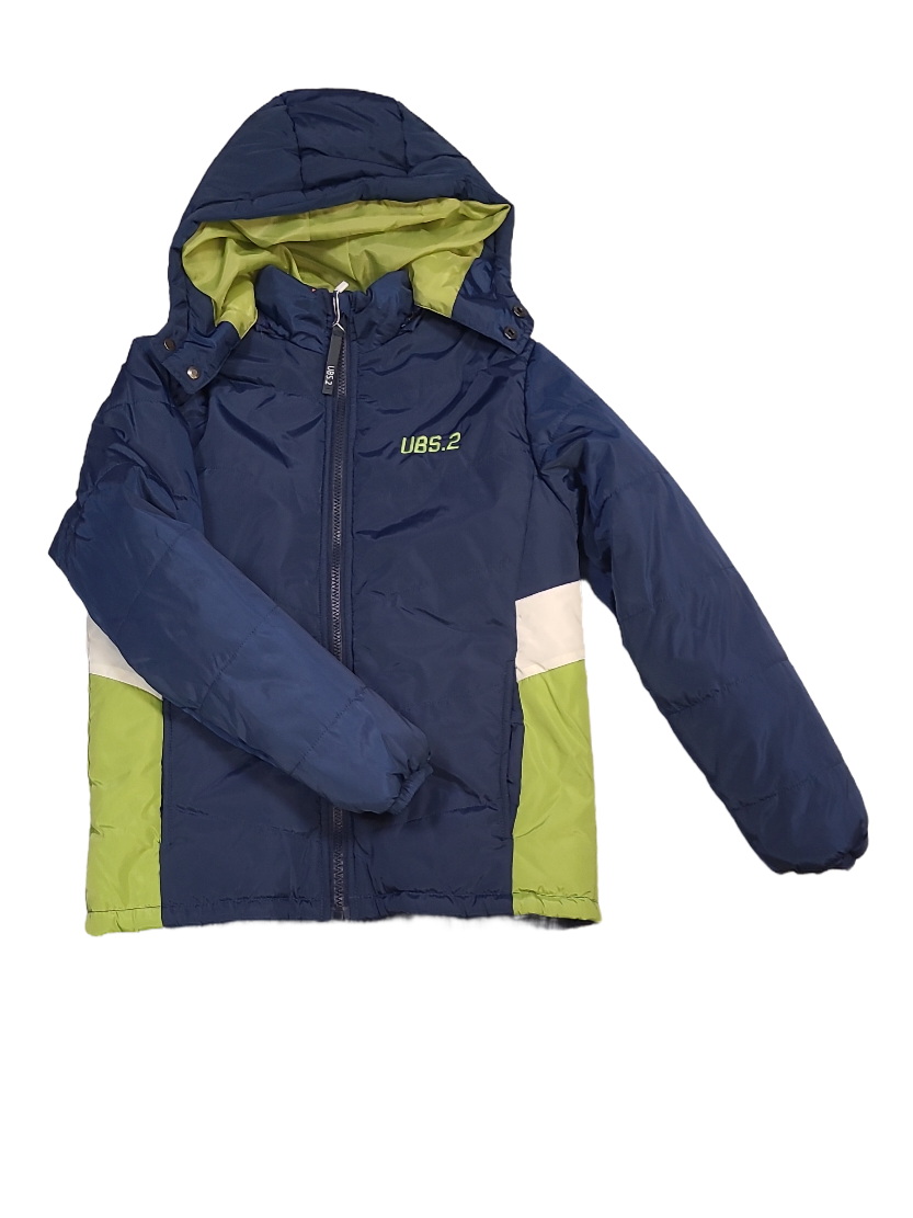 Jas Met Afneembare Kap UBS 2 Marine