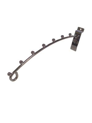 Gebogen Presentatiestang 28cm
