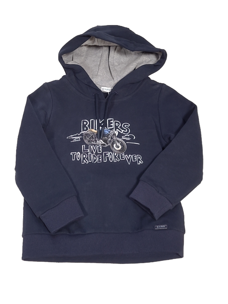 Sweater/Kap &quot;Bikers&quot; Gymp Donkerblauw
