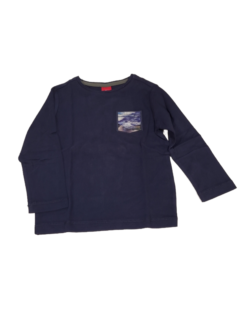 T-shirt L/M &quot;Jeep&quot; S-Oliver Donkerblauw