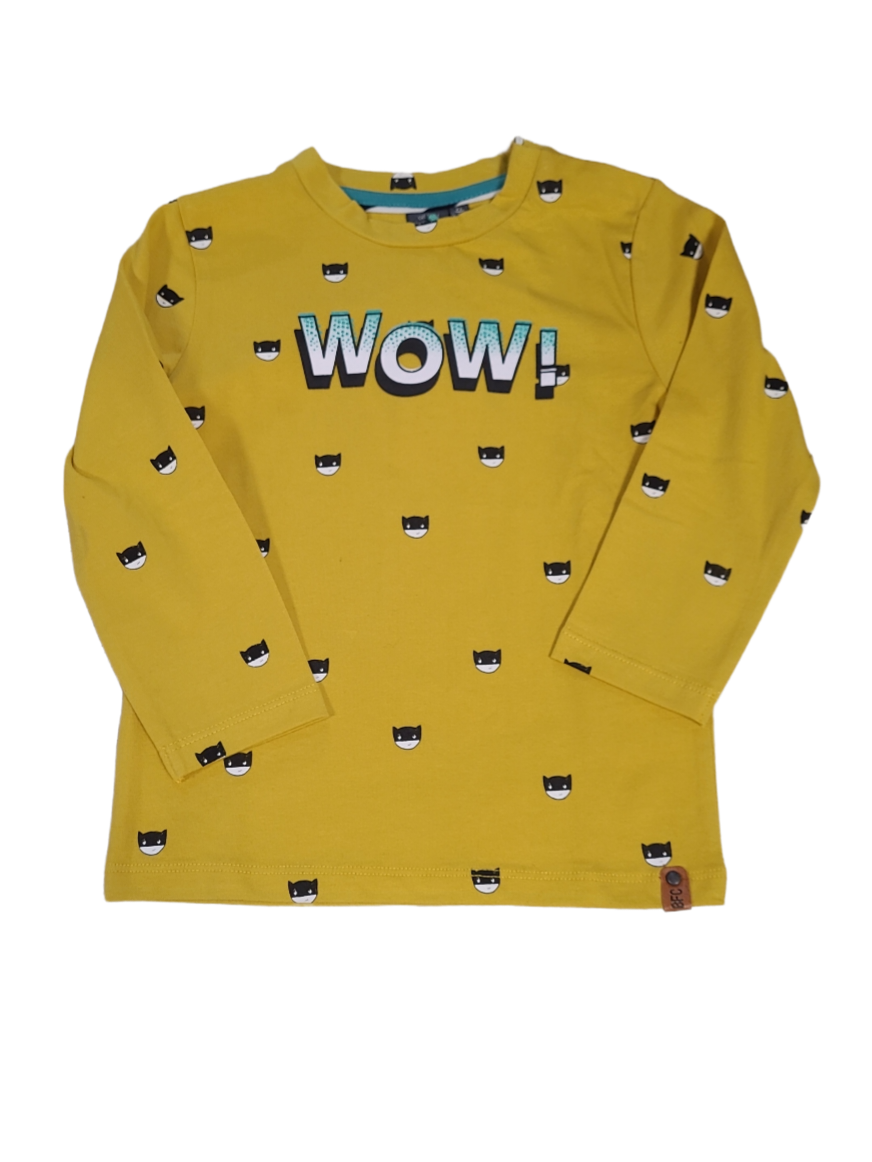 T-shirt L/M &quot;Wow&quot; Babyface Oker