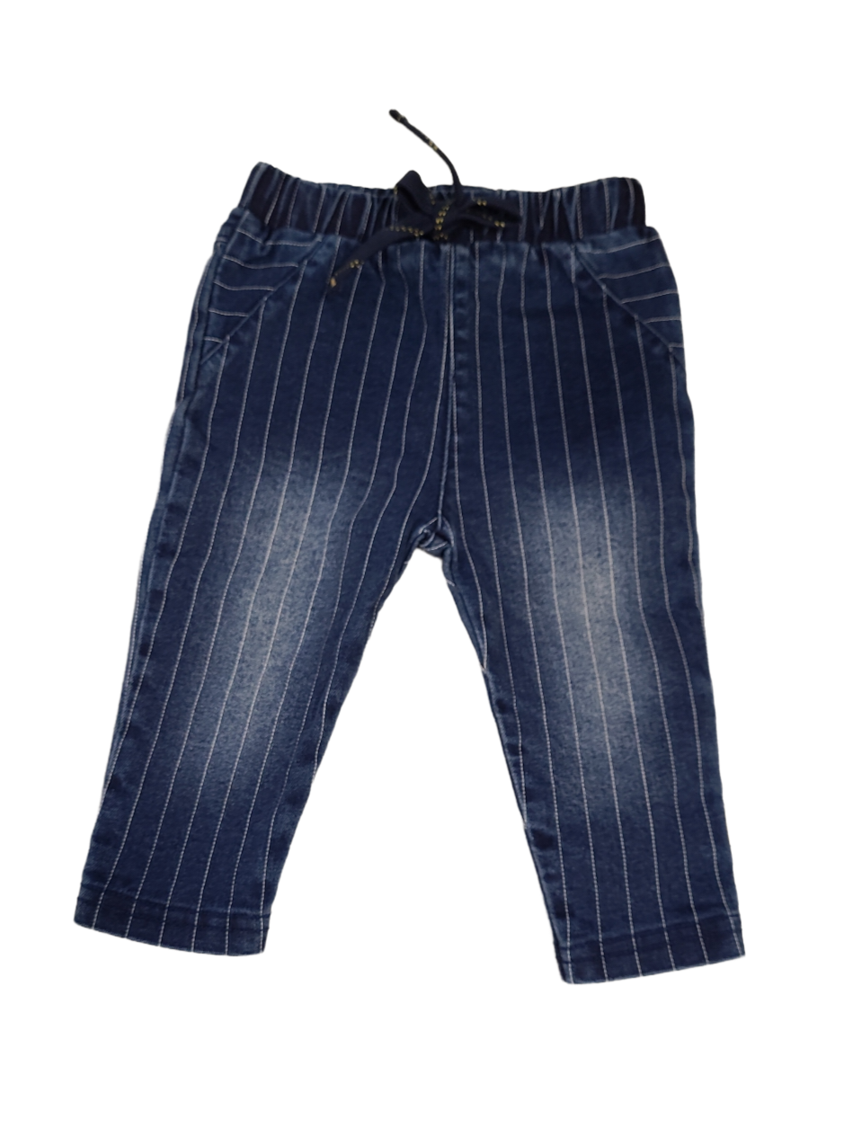 Jeans Streep Bess Blauw