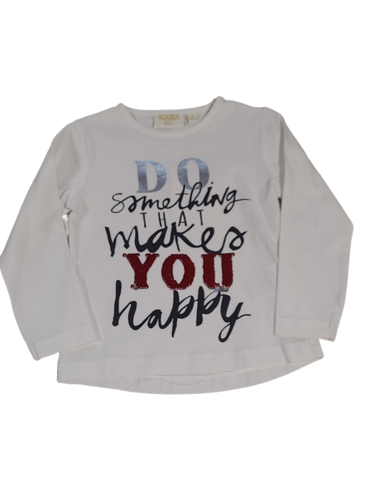 T-Shirt L/M &quot;Do Something...&quot; UBS2 Ecru