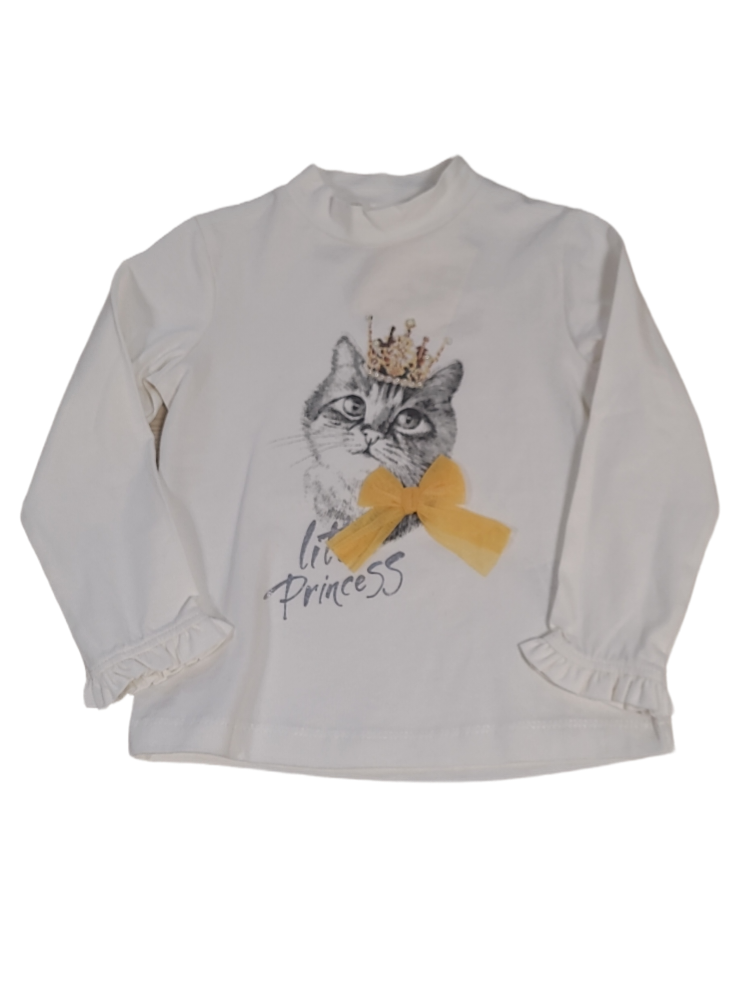 T-Shirt L/M &quot;Poes&quot; UBS2 Ecru