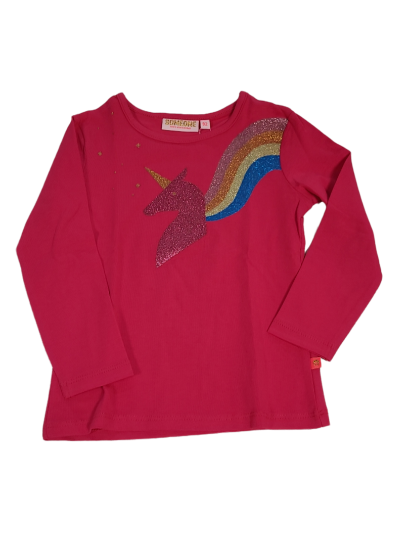 T-shirt L/M Eenhoorn Someone Roos