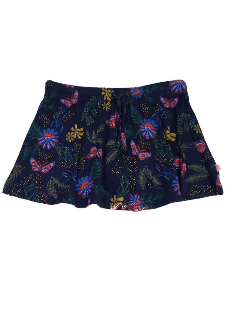 Rok Vlinders Someone Donkerblauw Bedrukt