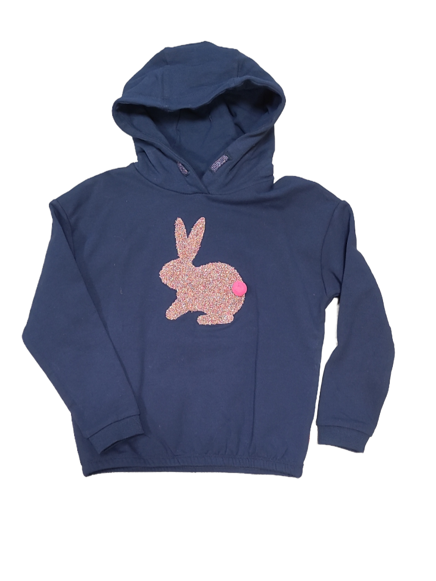 Sweater/Kap Konijn Someone Donkerblauw