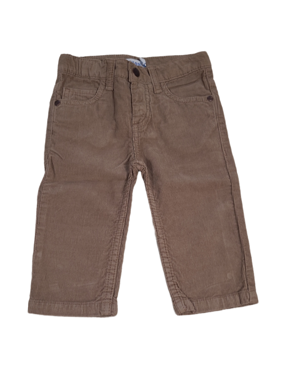 Broek Ribfluweel P&#39;tit Filou Lichtbruin
