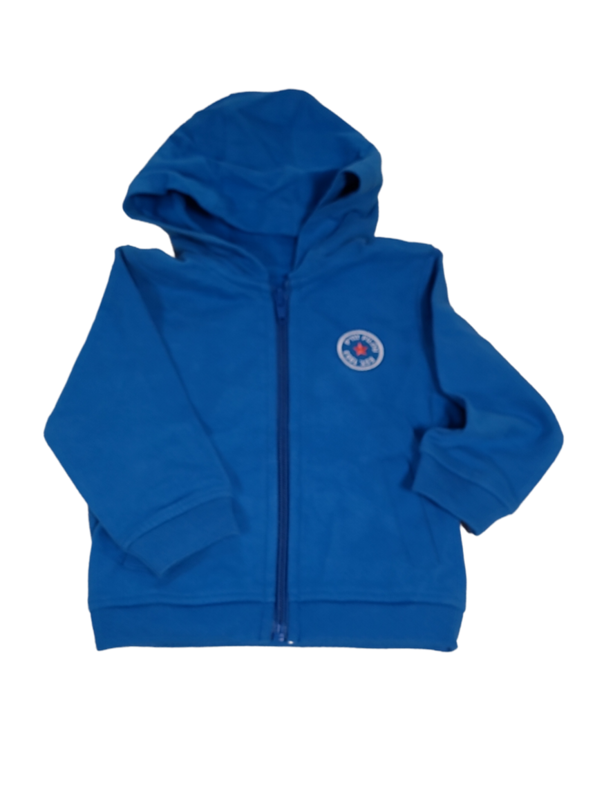 Gilet/Kap P&#39;tit Filou Blauw
