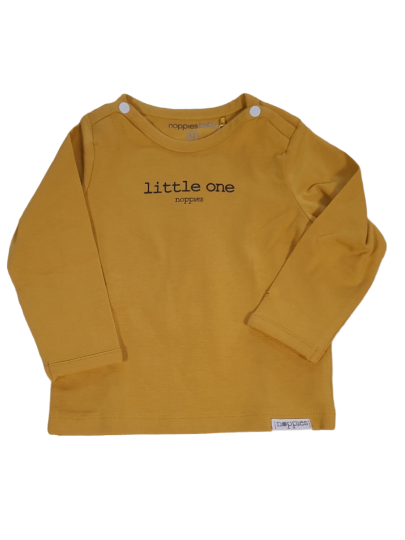 T-shirt L/M &quot;Little One&quot; Noppies Oker