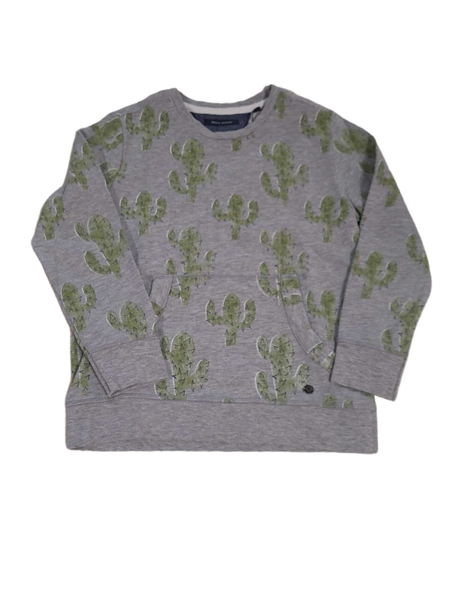 Sweater &quot;Cactus&quot; Marc O&#39;Polo Grijs Bedrukt