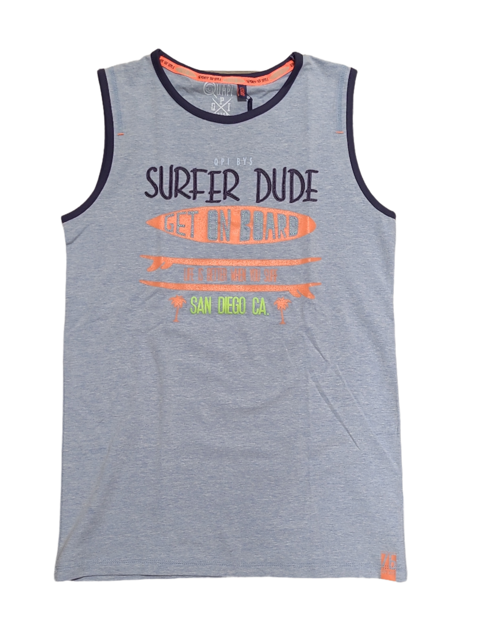 Singlet &quot;Surfer Dude&quot; Quapi Blue