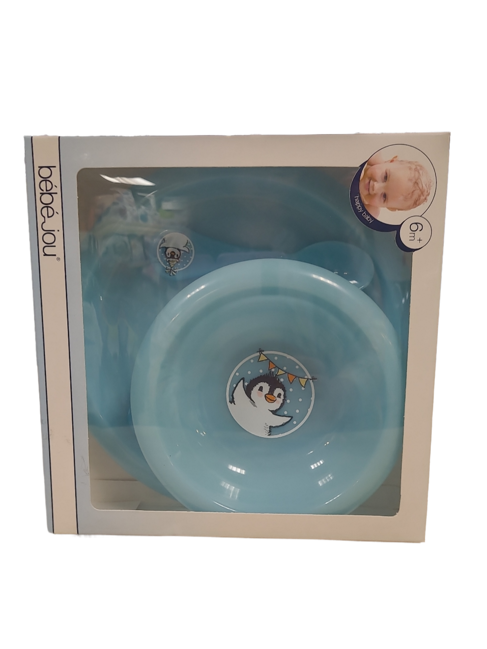 Dinerset Bébé-Jou Pinguïns Blauw