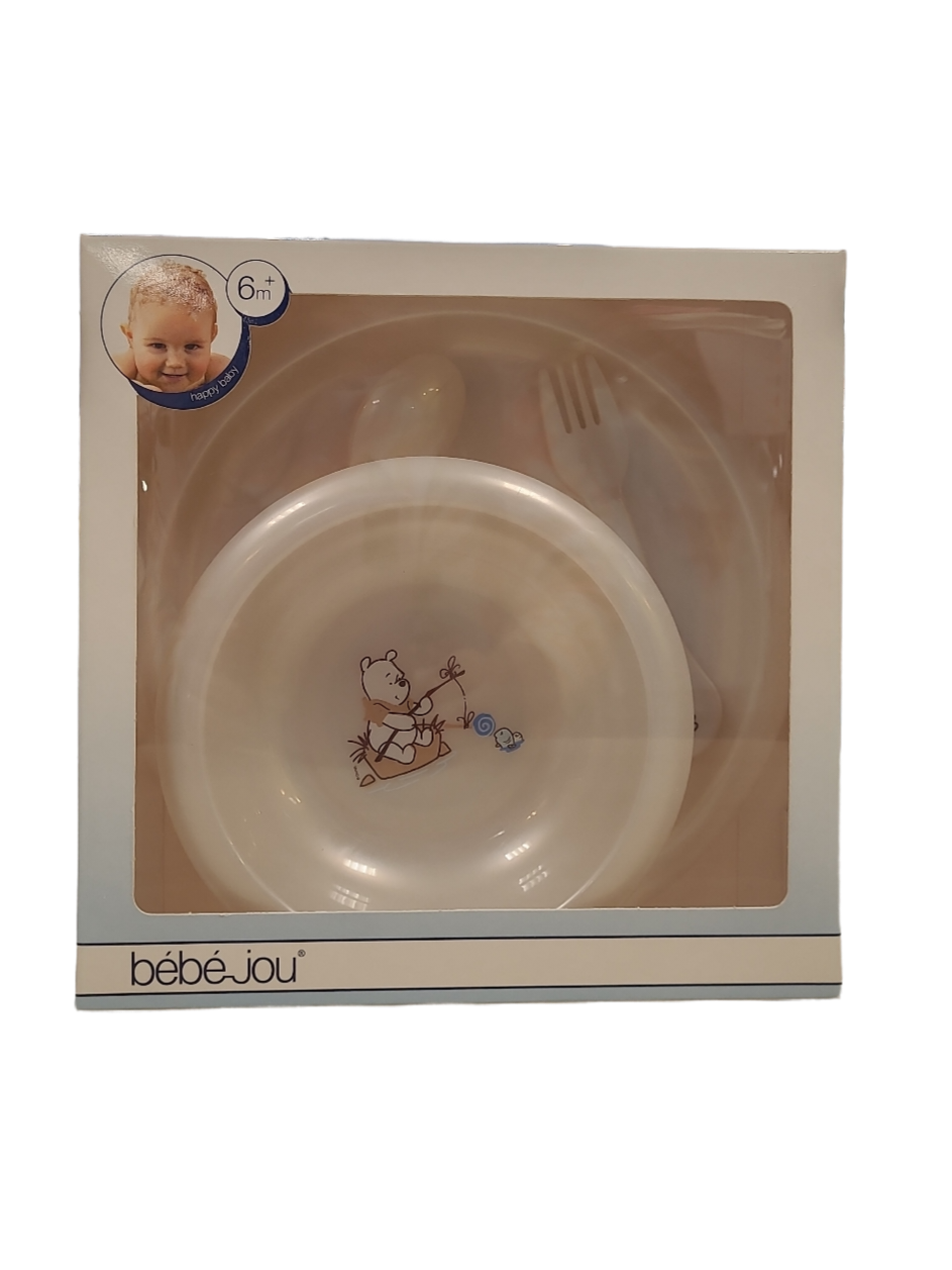 Dinerset Bébé-Jou Pooh Parelmoer