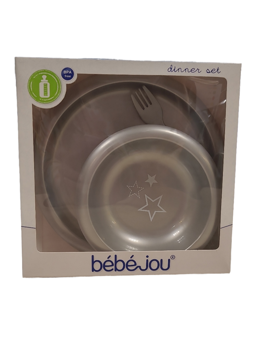 Dinerset Bébé-Jou Stars Zilver
