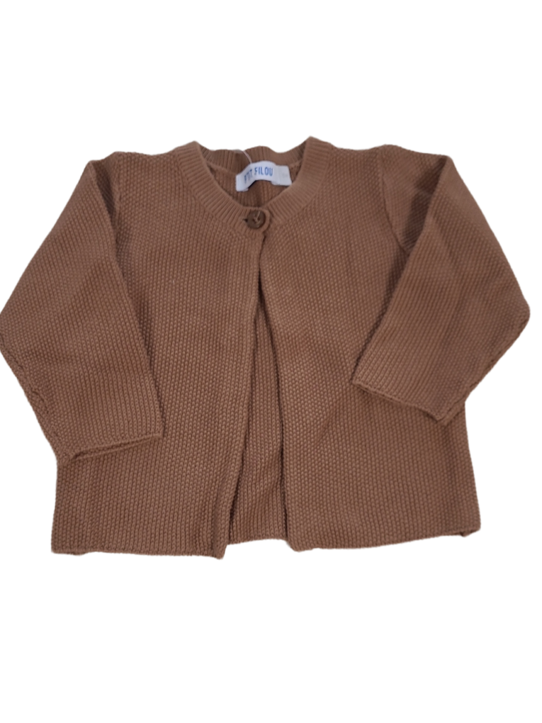 Gilet Tricot P&#39;tit Filou Bruin