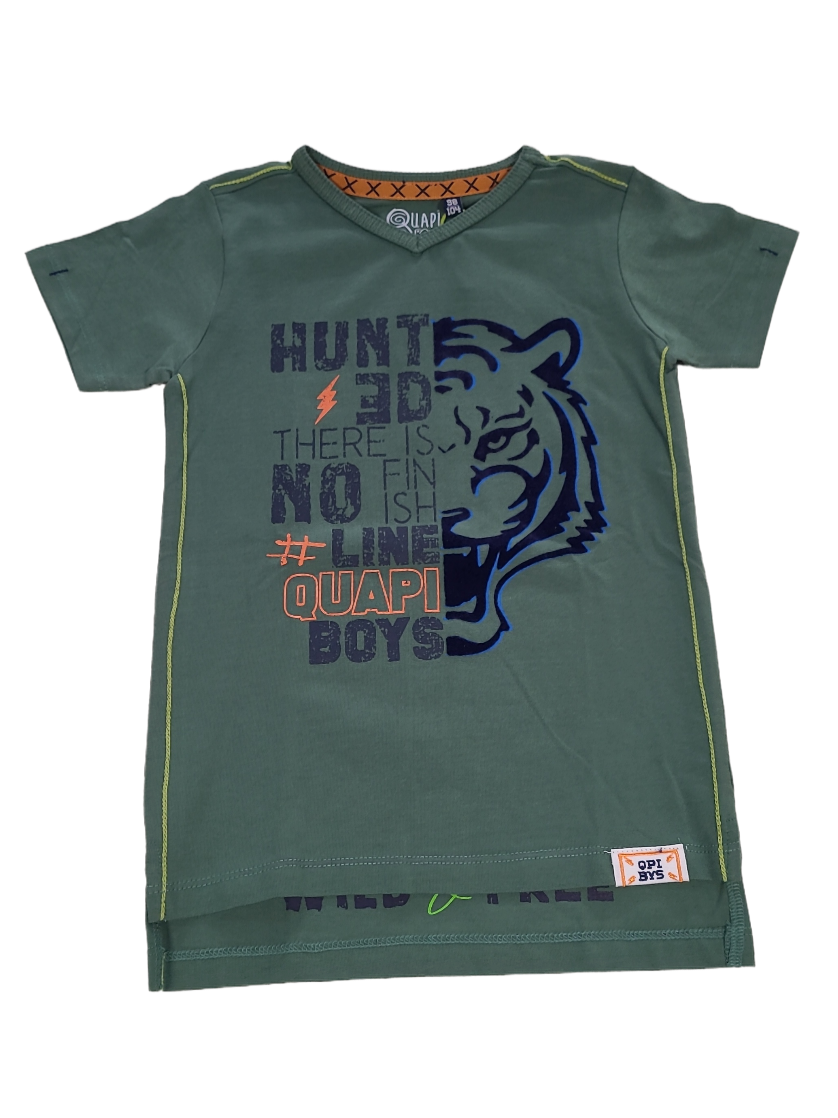T-shirt &quot;Hunt&quot; Quapi Green